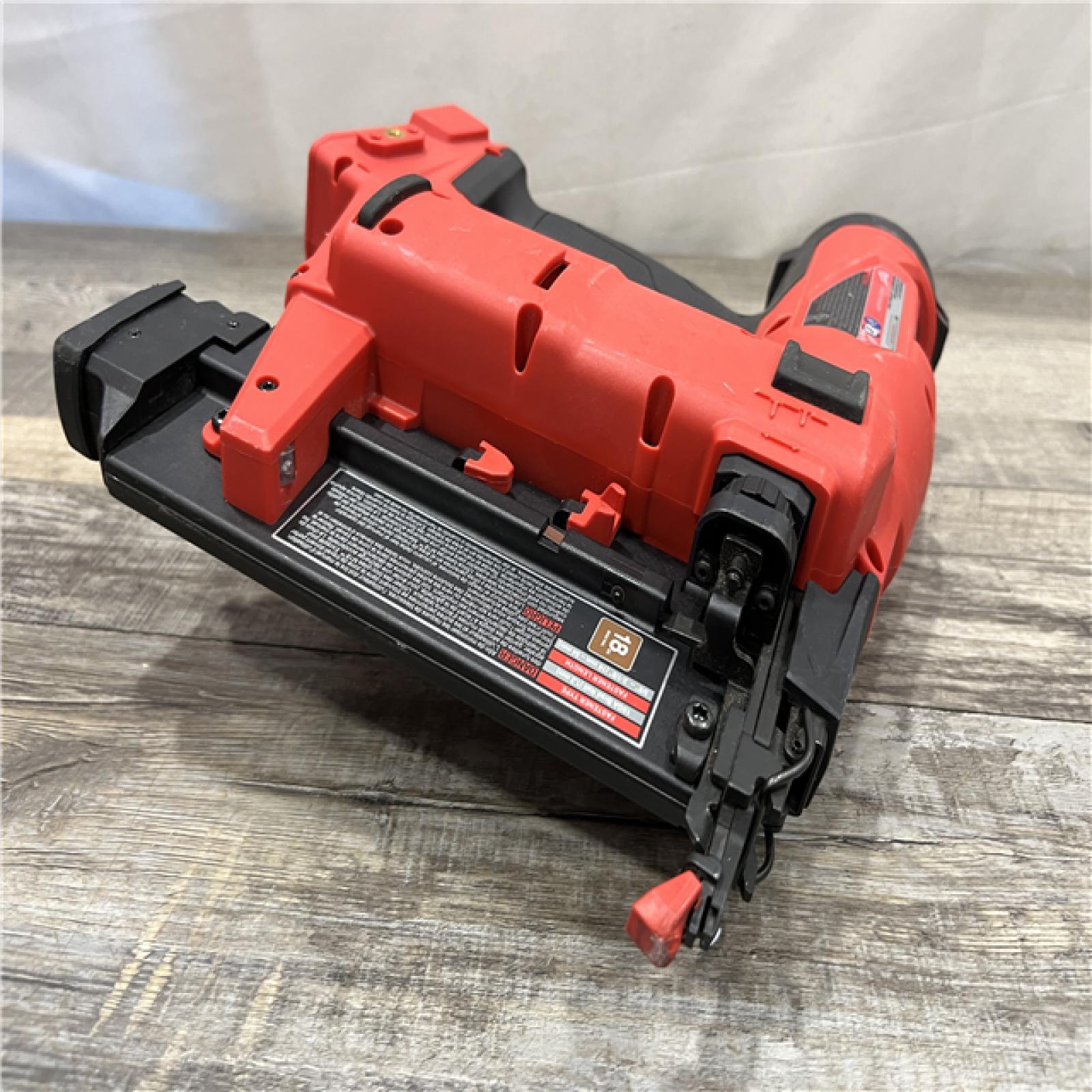 AS-IS Milwaukee FUEL 18-Volt Lithium-Ion Brushless Cordless Gen II 18-Gauge Brad Nailer (Tool-Only)