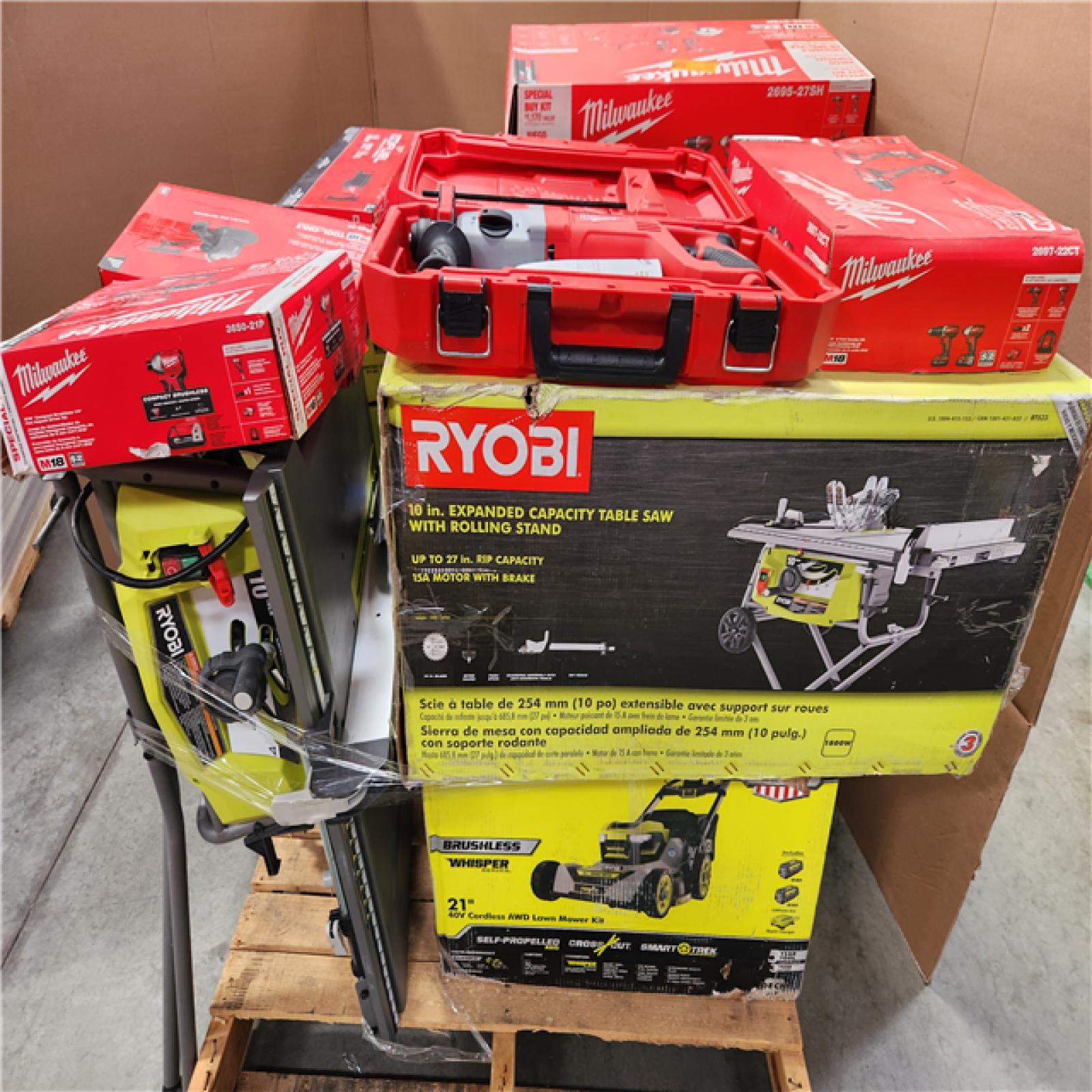 CALIFORNIA AS-IS TOOL PALLET