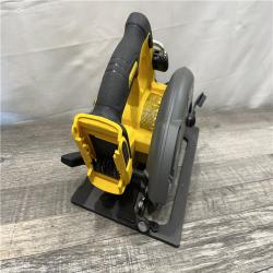 AS-IS DEWALT FLEXVOLT 60V MAX Cordless Brushless 7-1/4 in. Circular Saw with Brake (Tool Only)