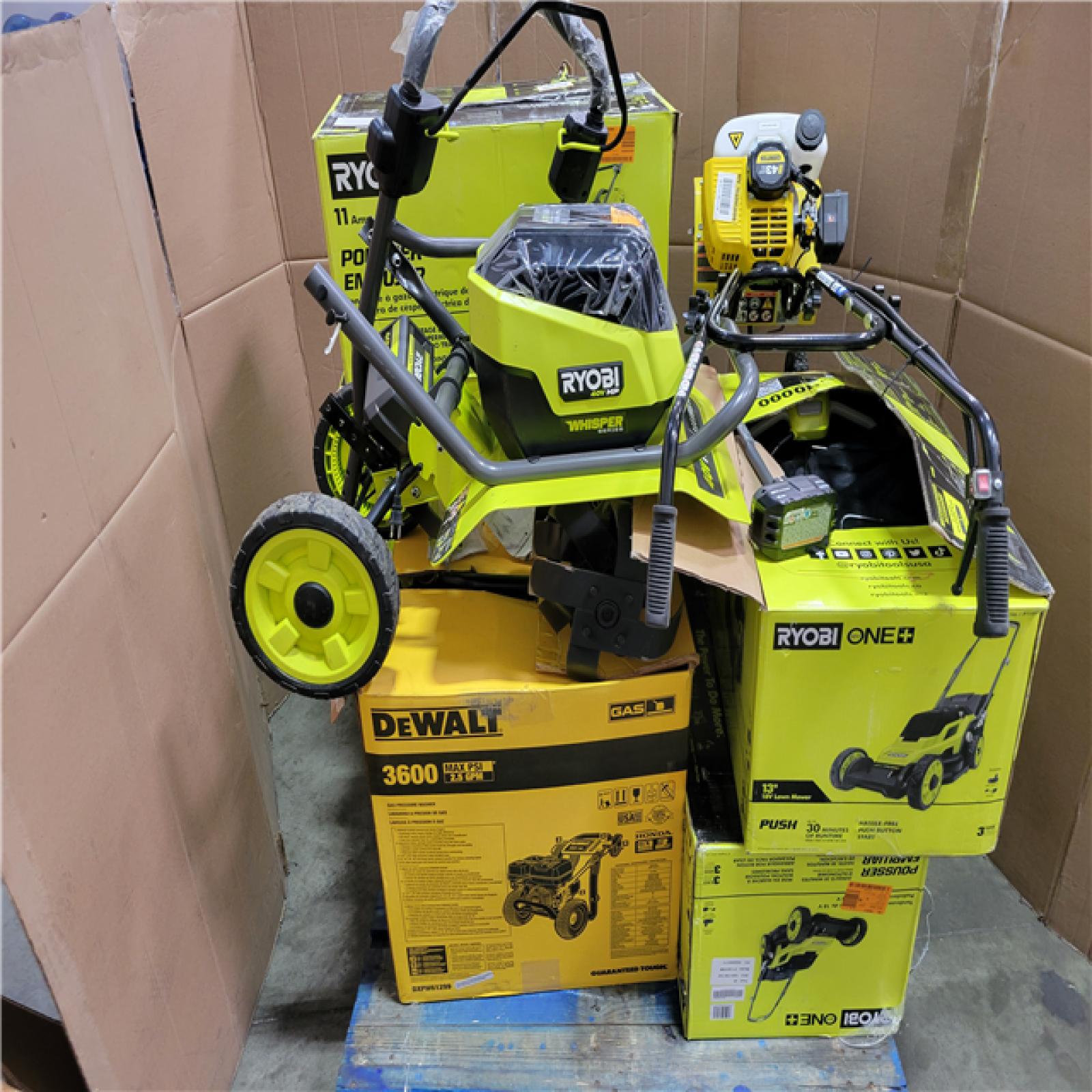 CALIFORNIA AS-IS OUTDOOR POWER EQUIPMENT