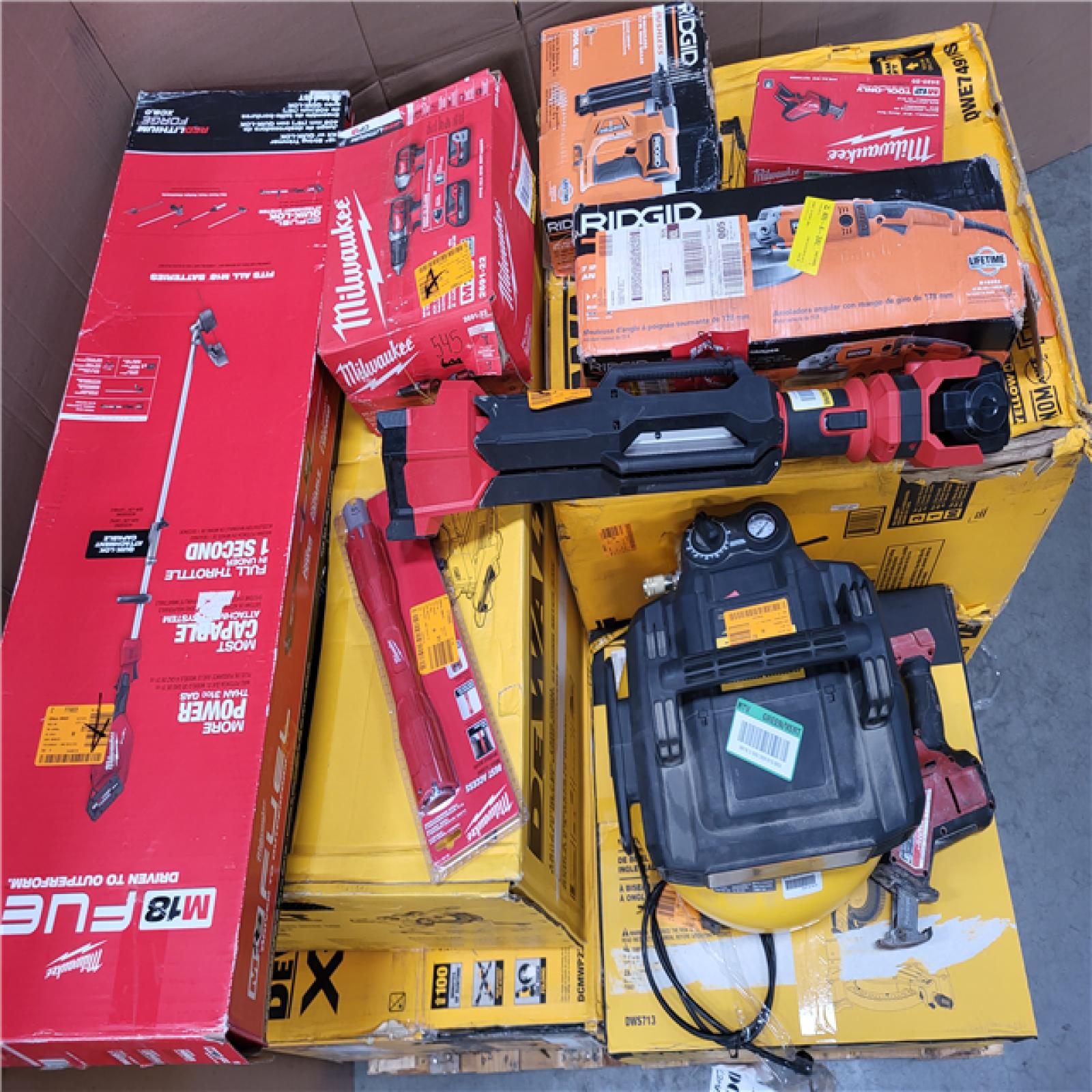 CALIFORNIA AS-IS TOOL PALLET