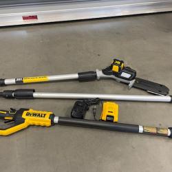 AS-IS Dewallt 20V MAX 8in. Brushless Cordless Battery Powered Pole Saw Kit with (1) 4 Ah Battery & Charger