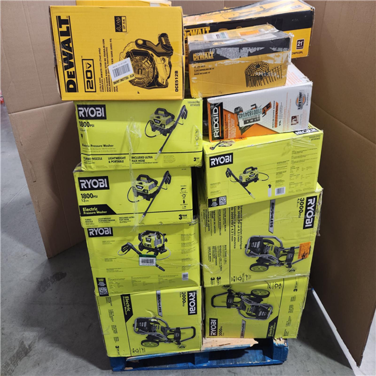 CALIFORNIA AS-IS TOOL PALLET