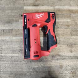 HOUSTON LOCATION - AS-IS Milwaukee M12 3/8 Crown Stapler (Tool Only)