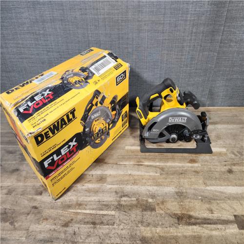 HOUSTON LOCATION - AS-IS DeWALT Flexvolt Max 7-1/4 60V Brushless Circular Saw (Tool Only)