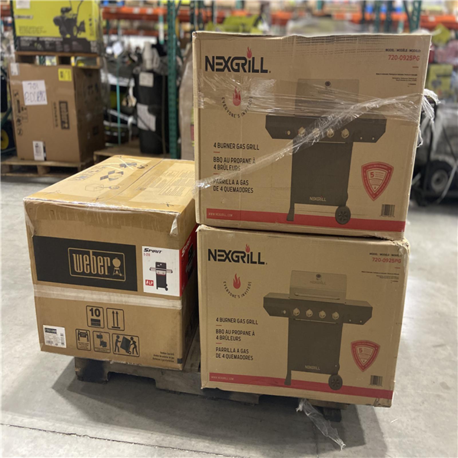 DALLAS LOCATION - MIXED GRILL PALLET - (5 UNITS)