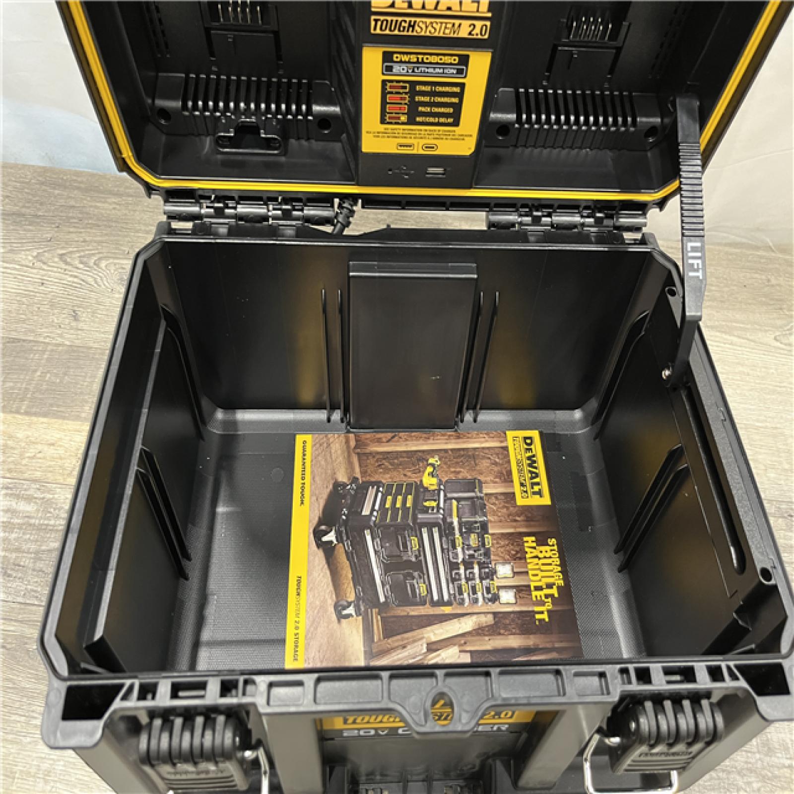 AS-IS DEWALT TOUGHSYSTEM 2.0 Charger Box