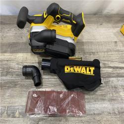 AS-IS DEWALT 20V MAX* XR Brushless Cordless Belt Sander (Tool-Only)
