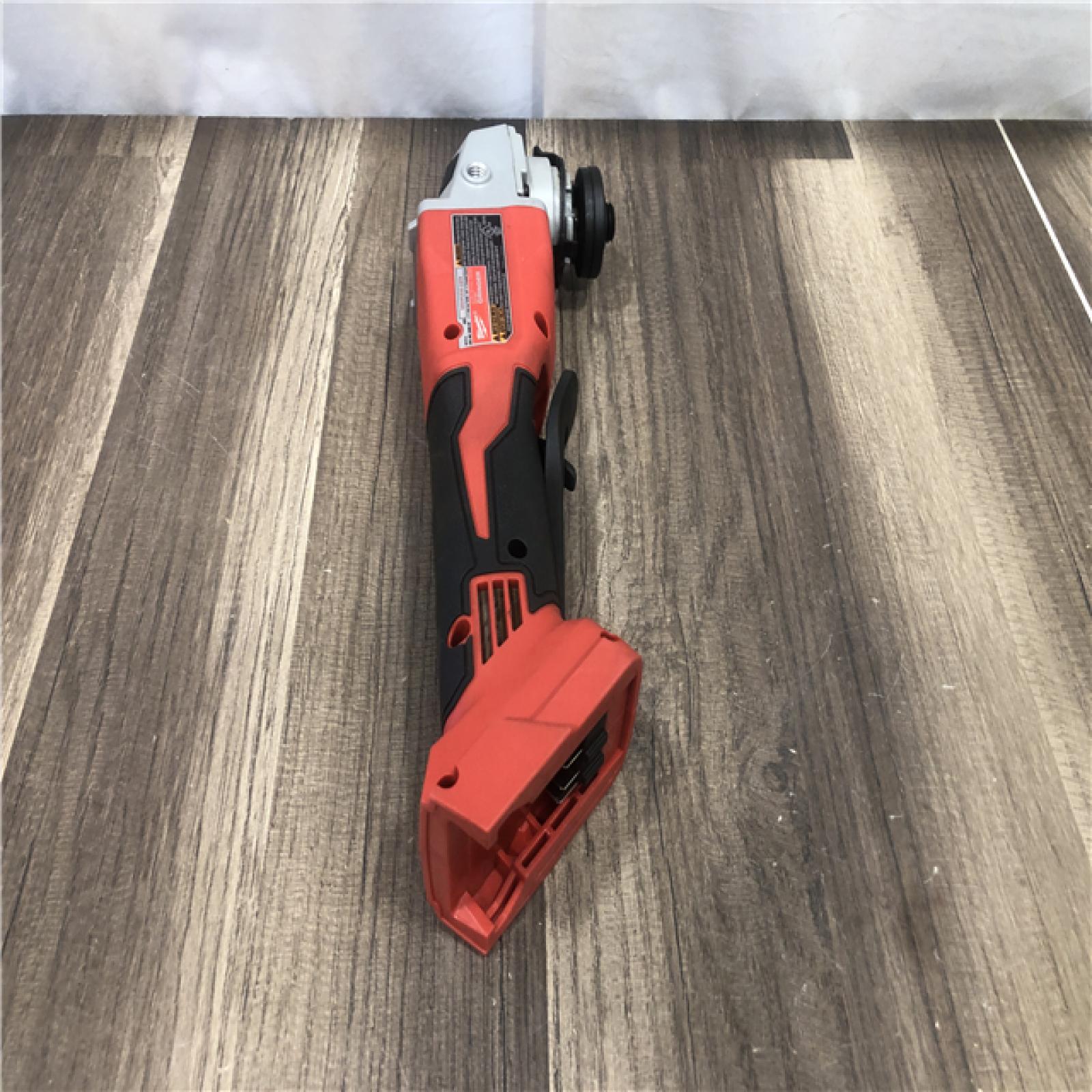 AS-IS Milwaukee 18V Lithium-Ion Brushless Cordless 4-1/2 in./5 in. Grinder w/Paddle Switch (Tool-Only)