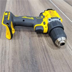 AS-IS DEWALT ATOMIC COMPACT SERIES 20V MAX* Brushless Cordless 1/2 Drill/Driver Kit