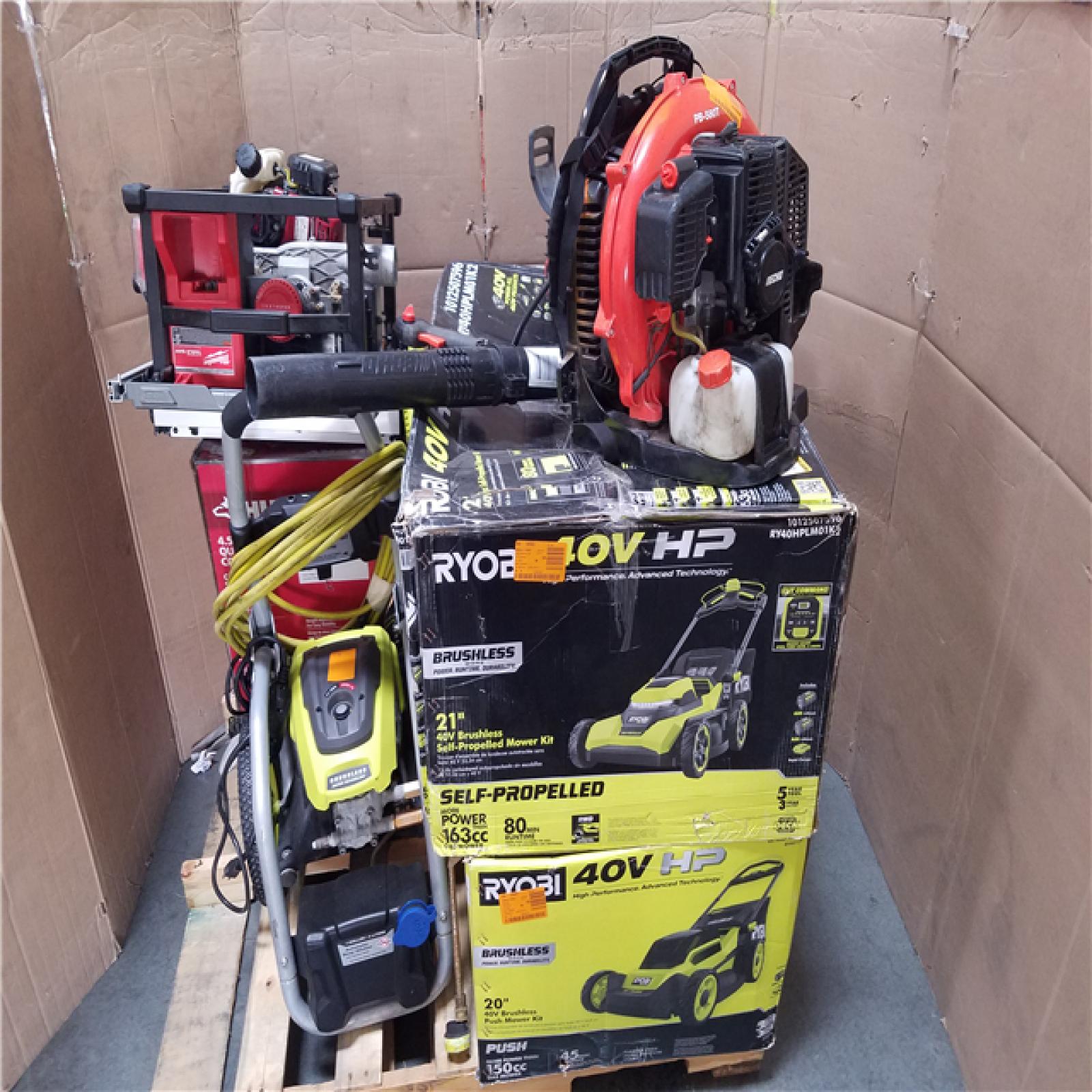 CALIFORNIA AS-IS OUTDOOR POWER EQUIPMENT