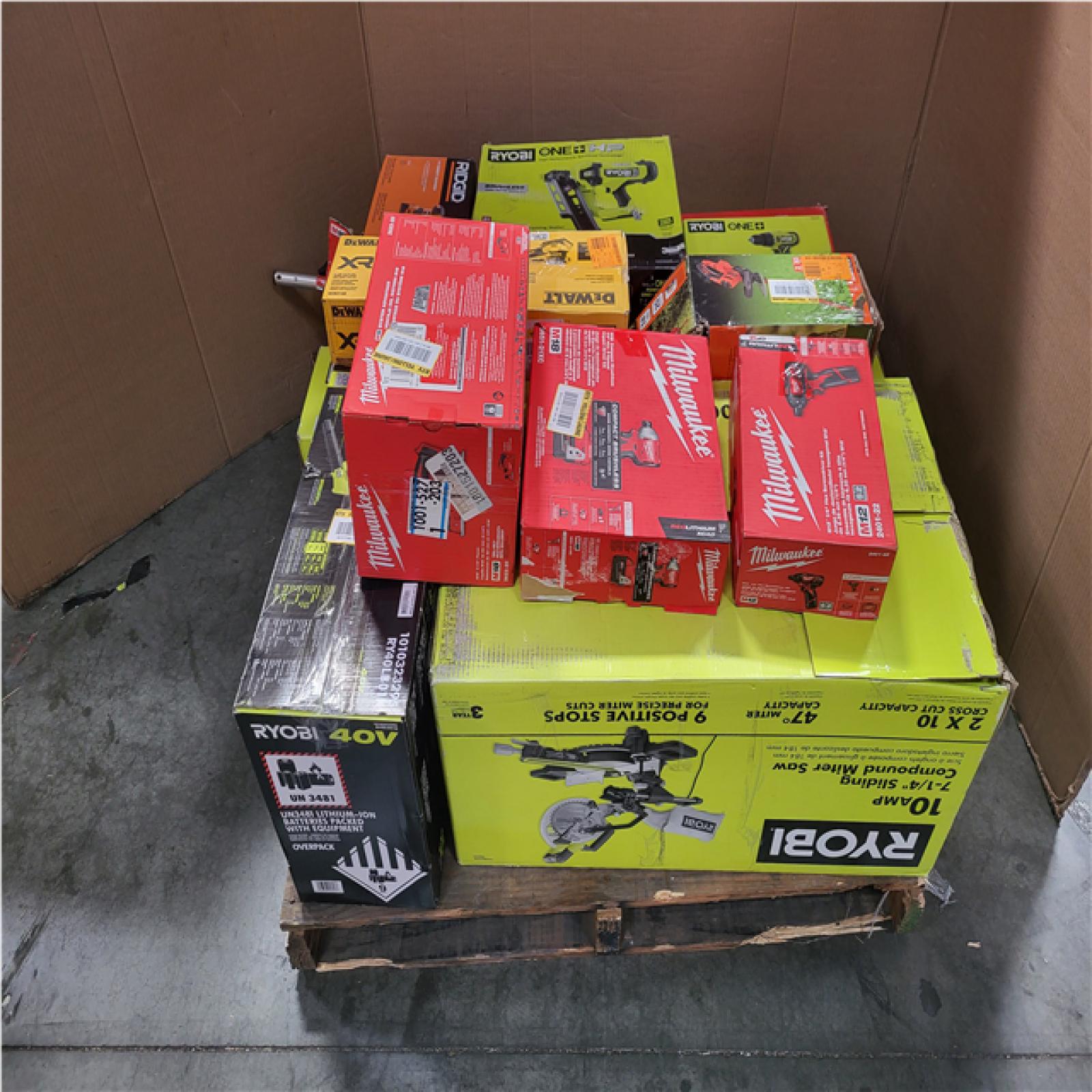 CALIFORNIA AS-IS TOOL PALLET