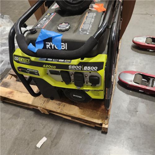 Dallas Location - As-Is RYOBI 6,500-Watt Gasoline Portable Generator