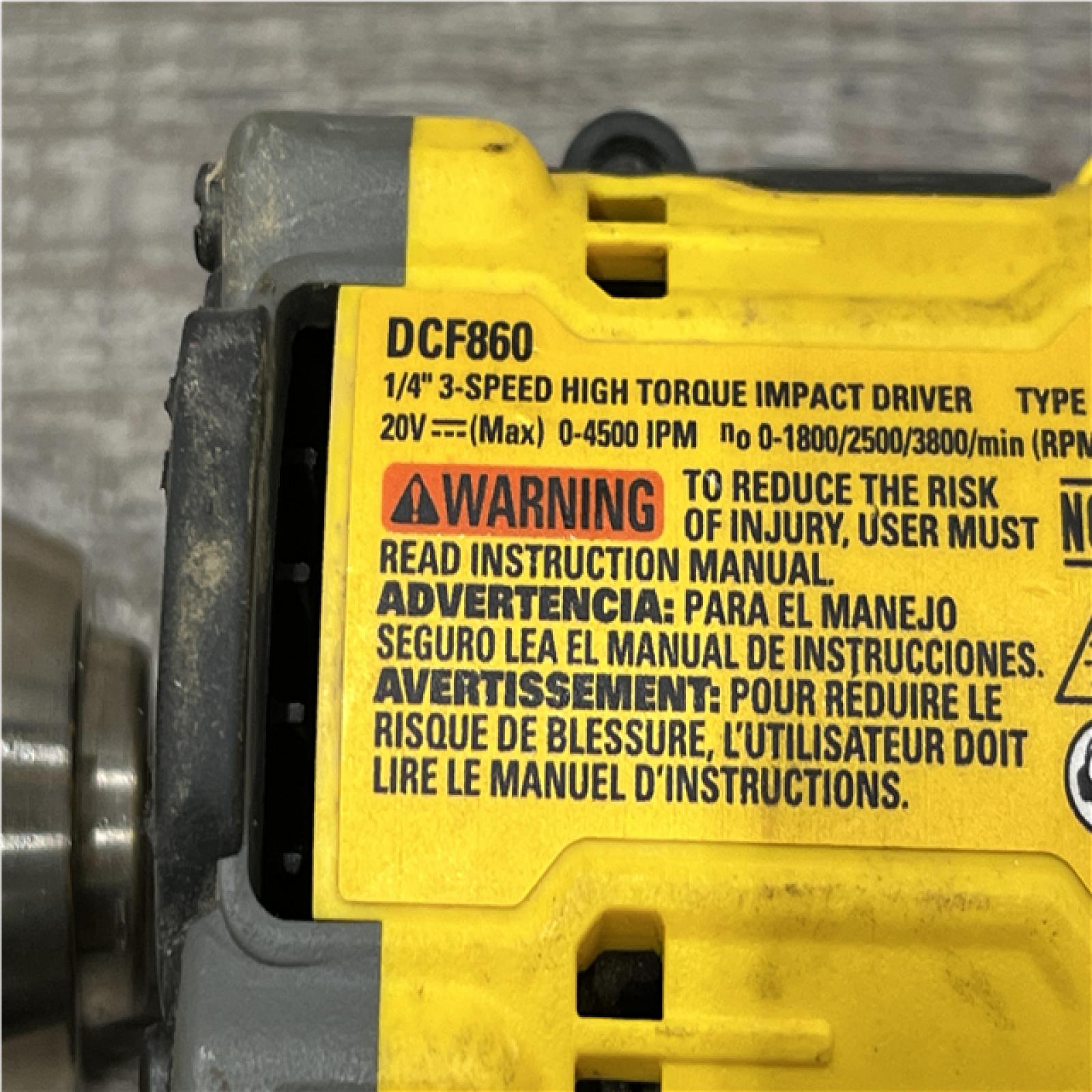 AS-IS DEWALT 20V XR Lithium-Ion Cordless 2-Tool Combo Kit