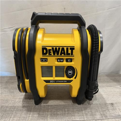 AS-IS DEWALT 20V MAX Cordless Electric Portable Inflator (Tool Only)