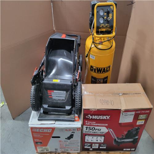CALIFORNIA AS-IS OUTDOOR POWER EQUIPMENT