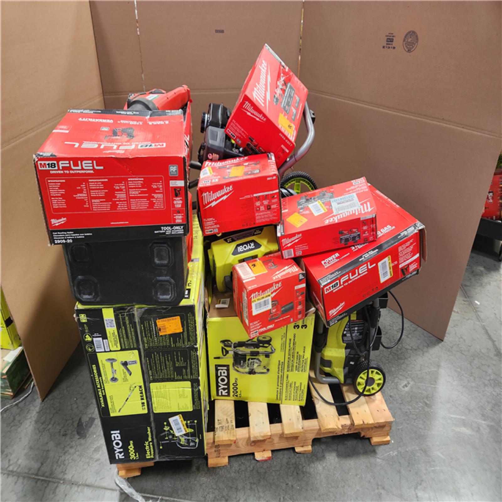 CALIFONIA  AS-IS TOOL PALLET