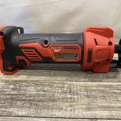 AS-IS Milwaukee 18V Lithium-Ion Cordless Drywall Cut Out Rotary Tool (Tool-Only)