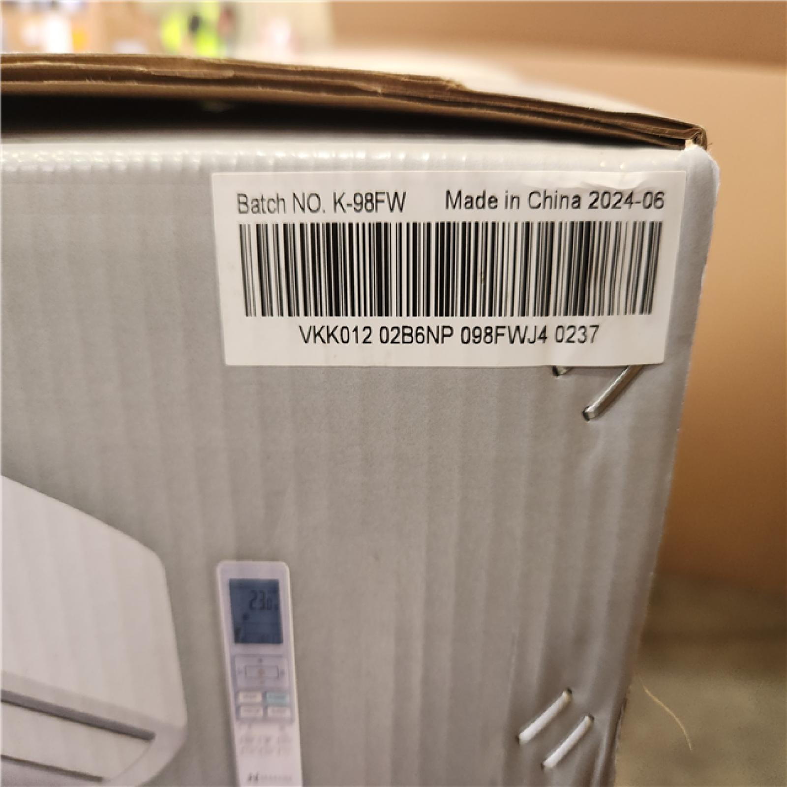 Phoenix NEW Hessaire DIY 22 SEER2 12 000 BTU Wi-Fi 1-Ton Ductless Mini Split Air Conditioner and Heat Pump Variable Speed Inverter-115-Volt (SEALED)