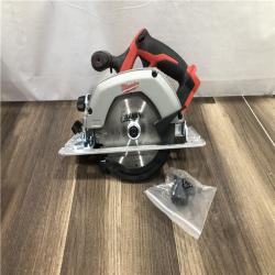 AS-IS Milwaukee 18V Lithium-Ion Cordless 6-1/2 in. Circular Saw (Tool-Only)