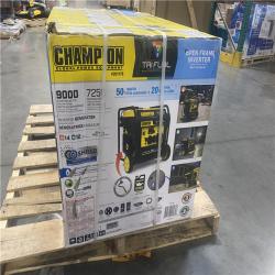 Dallas Location -NEW- Champion Power Equipment 9000-Watt Gas Inverter Generator
