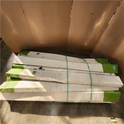 Phoenix AS-IS Barrette Outdoor Living VersaRail 4 in. x 4 in. x 120 in. White Flat Post Wrap Pallet (17-Posts)