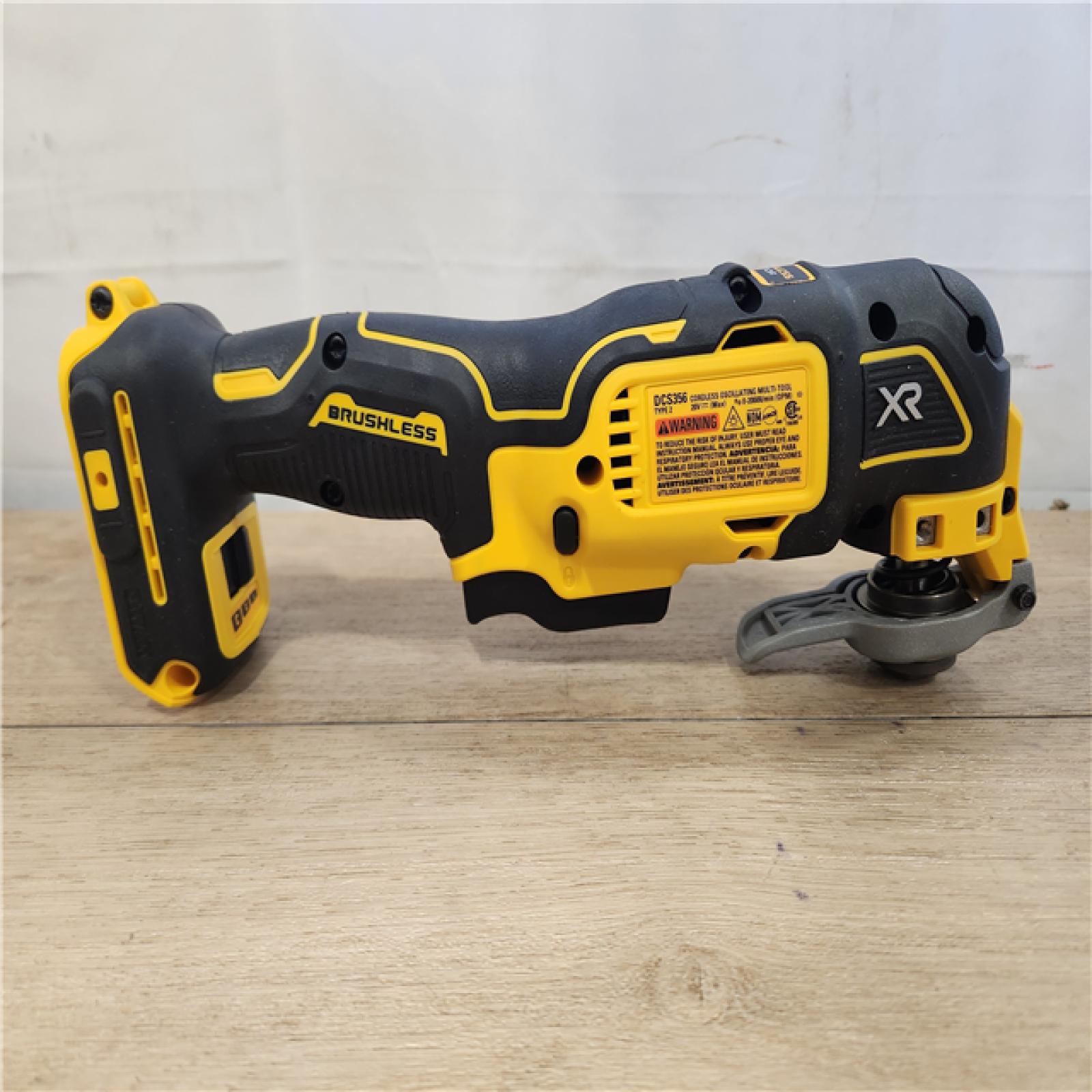 AS-IS- DEWALT 20V MAX XR Brushless Oscillating Multi-Tool Cordless (Tool Only)