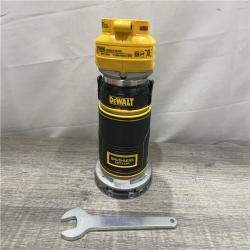 AS-IS DEWALT 20V MAX XR Cordless Brushless Fixed Base Compact Router (Tool Only)