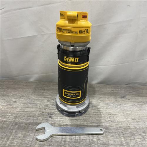 AS-IS DEWALT 20V MAX XR Cordless Brushless Fixed Base Compact Router (Tool Only)