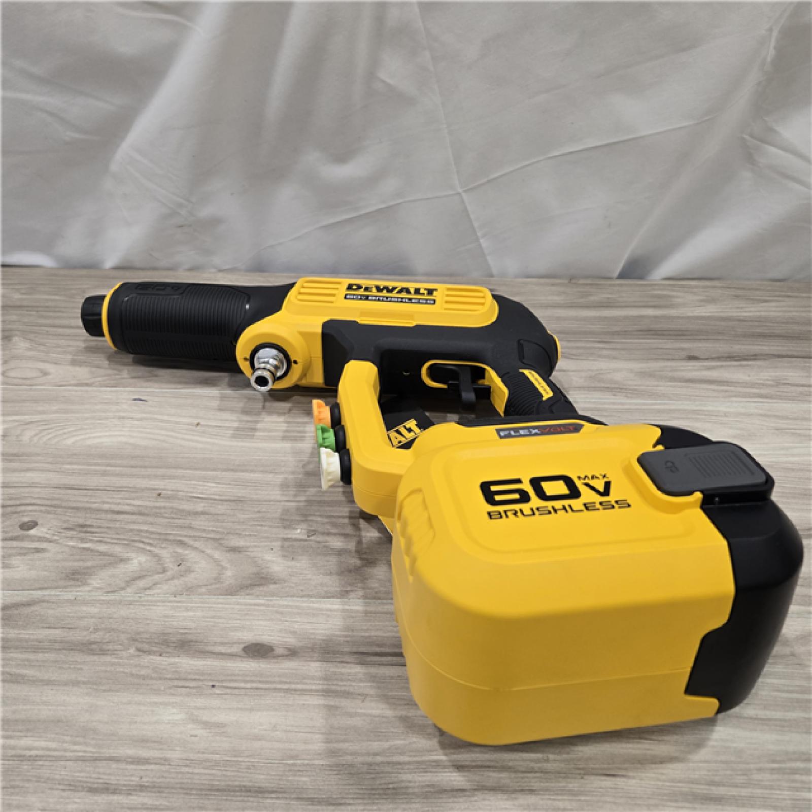 AS-IS DEWALT FLEXVOLT 60V MAX 1000 PSI 1.0 GPM Cold Water Cordless Power Cleaner (Tool Only)