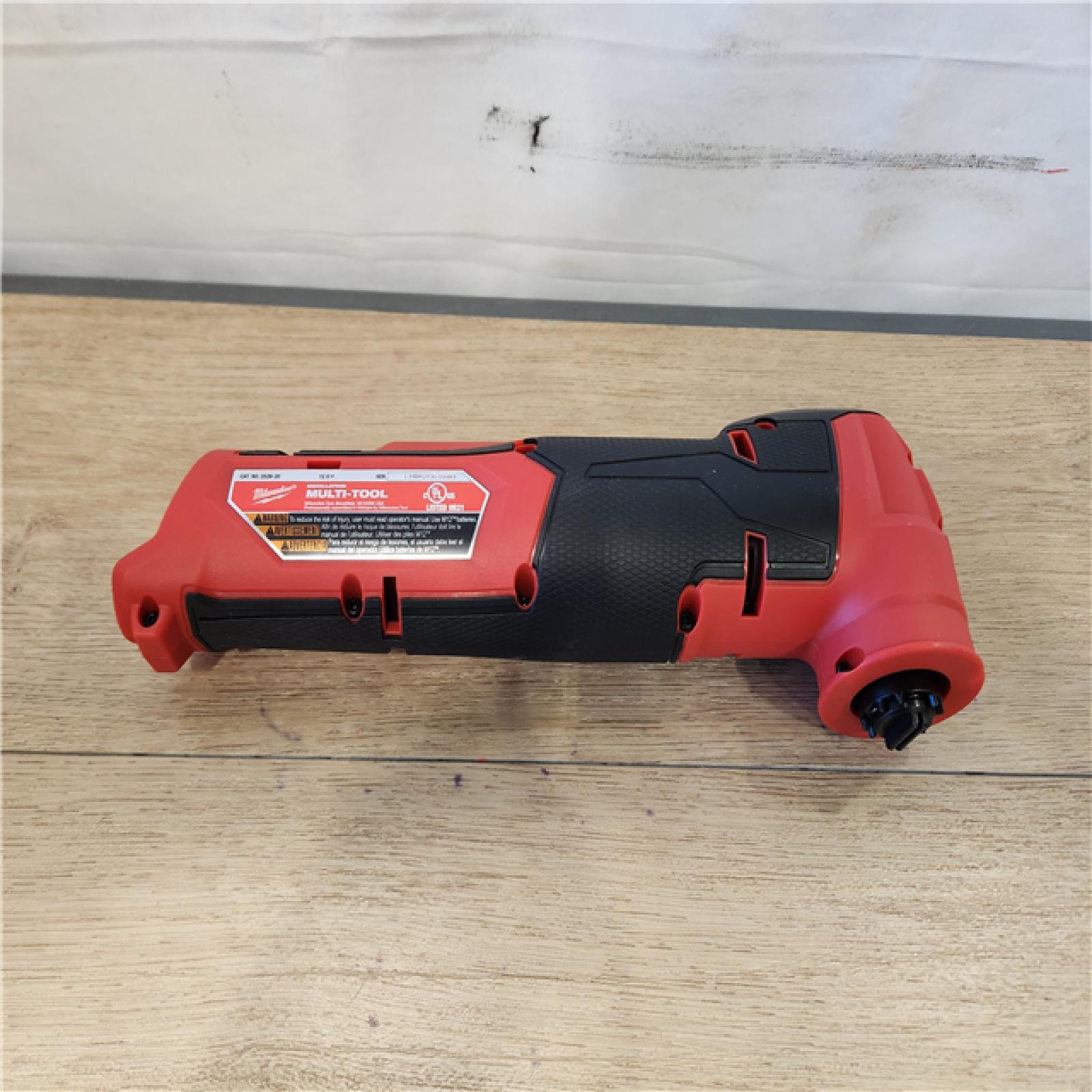 AS-IS- Milwaukee 12V Lithium-Ion Cordless Oscillating Multi-Tool (Tool-Only)