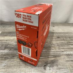 NEW - Milwaukee 18-Volt Lithium-Ion XC Starter Kit with Two 5.0Ah Batteries and Charger