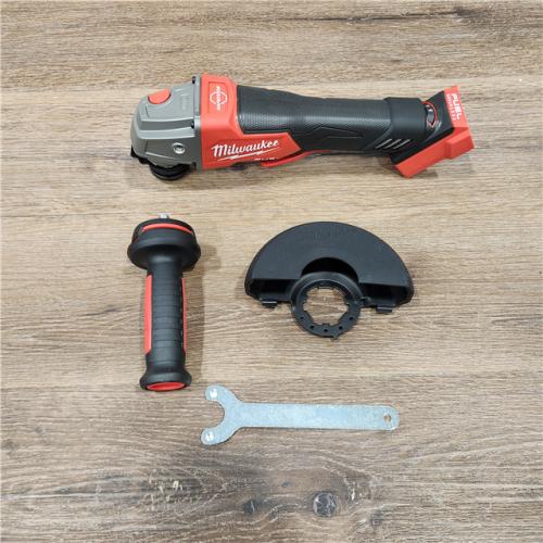 AS-IS  Milwaukee M18 FUEL Brushless Cordless 4-1/2 - 5 Variable Speed Braking Grinder Paddle Switch (Tool Only)