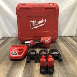 AS-IS Milwaukee 12-Volt Lithium-Ion FORCE LOGIC Copper Press Tool Kit