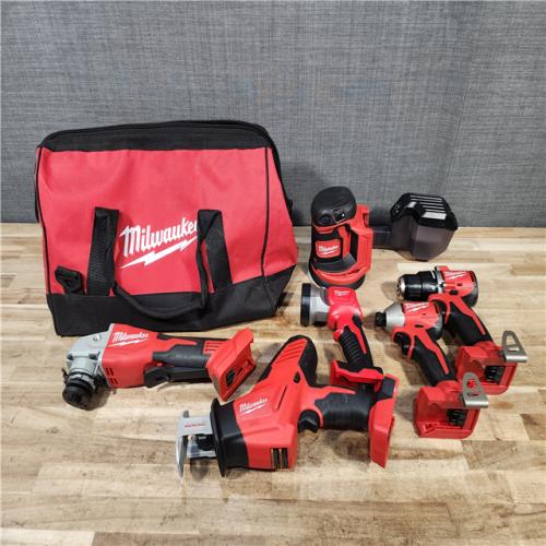 HOUSTON LOCATION - AS-IS MILWAUKEE 6 TOOL COMBO