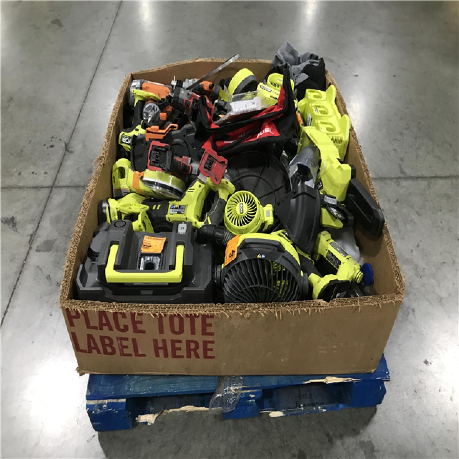 CALIFORNIA AS-IS TOOL PALLET