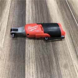 AS-IS Milwaukee FUEL 12V Lithium-Ion Brushless Cordless High Speed 3/8 in. Ratchet Kit