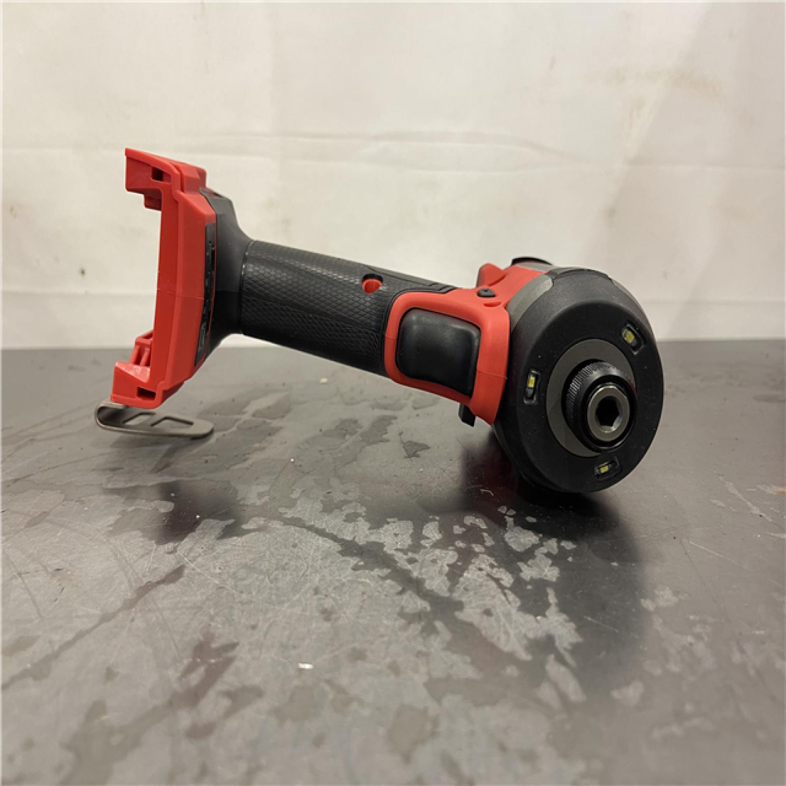 AS-IS- Milwaukee 18V Lithium-Ion Brushless Cordless 1/4 Hex Impact Driver (Tool-Only)