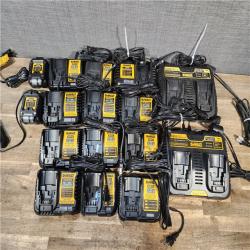 HOUSTON LOCATION - AS-IS DEWALT BATTERY CHARGER PACK QTY - 16