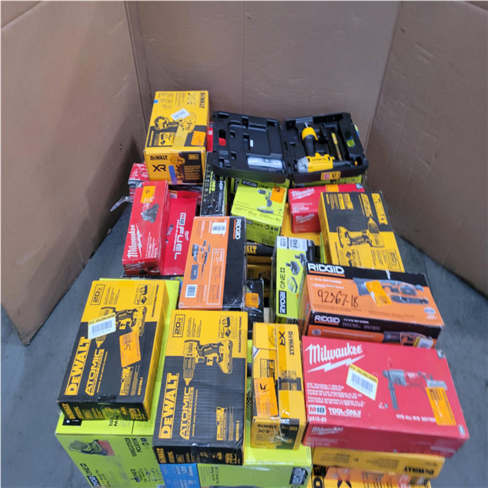 CALIFORNIA AS-IS TOOL PALLET