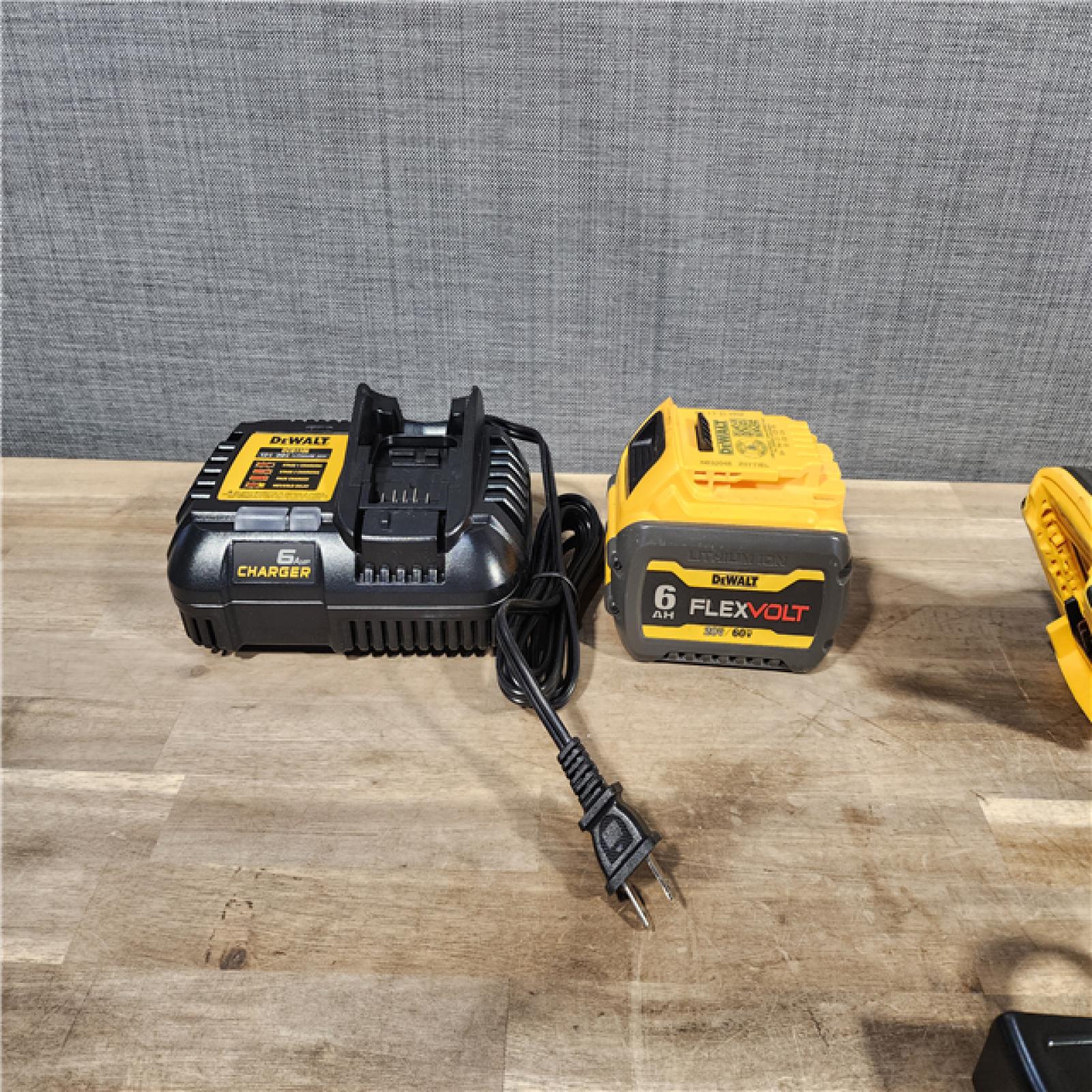 HOUSTON LOCATION - AS-IS DeWalt 60V Cordless 4-1/2 to 6 in. Grinder Kit (Battery & Charger)