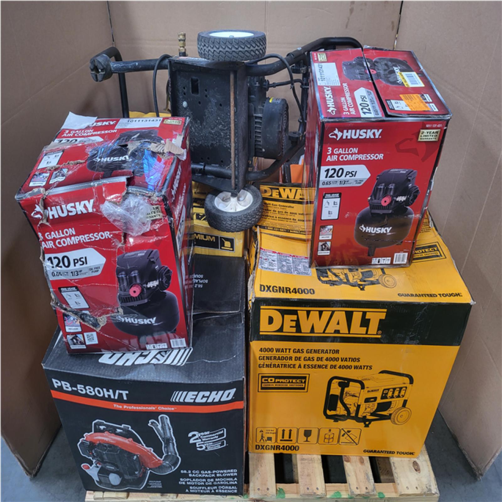 CALIFORNIA AS-IS OUTDOOR POWER EQUIPMENT