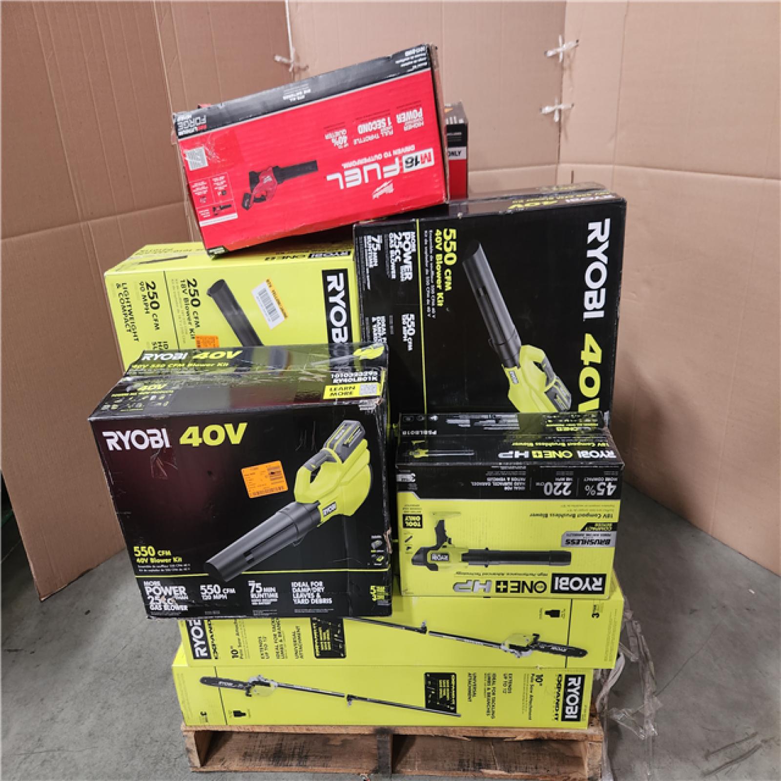 CALIFORNIA AS-IS TOOL PALLET