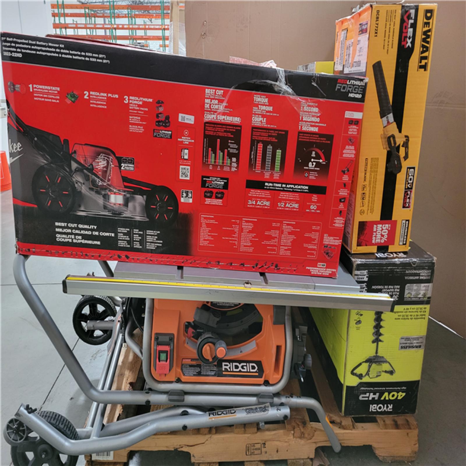 CALIFORNIA AS-IS TOOL PALLET