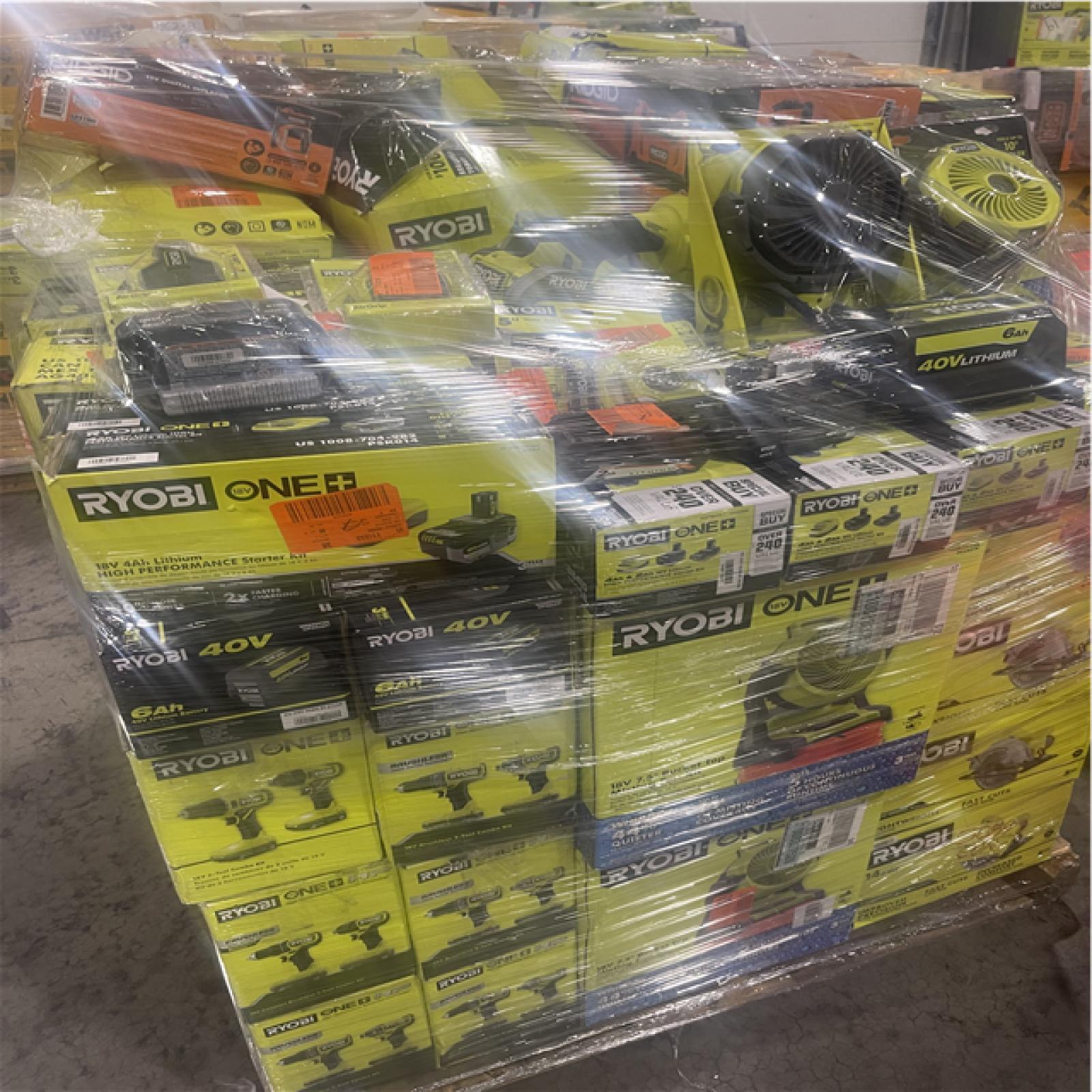 Pittston Location As-Is Power Tools Partial Truckload (12 Pallets) 7862-B