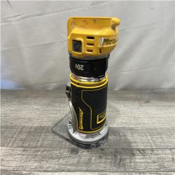AS-IS DEWALT 20V MAX XR Cordless Brushless Fixed Base Compact Router (Tool Only)