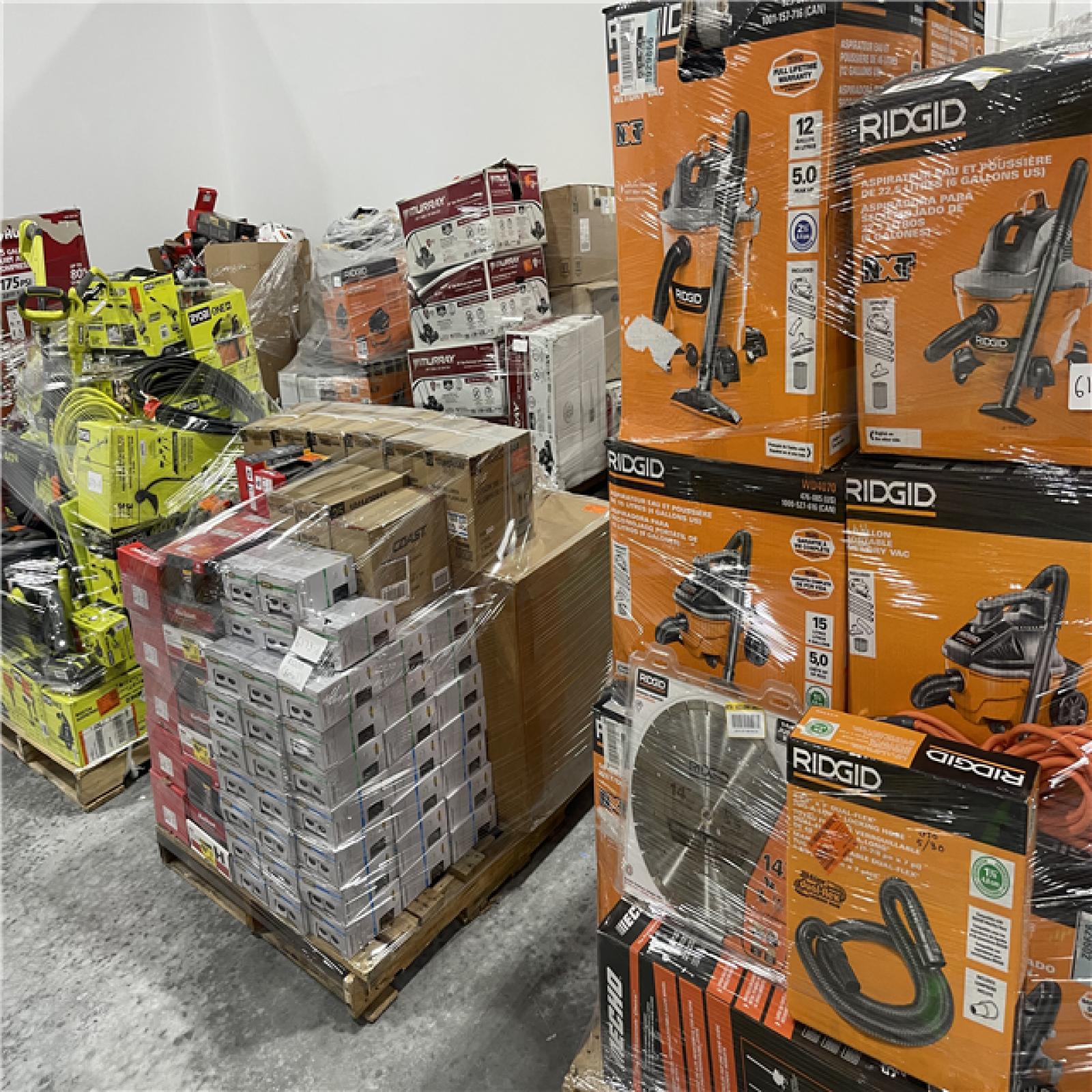 Atlanta Location As-Is Power Tools Partial Truckload (14 Pallets) 6175-A