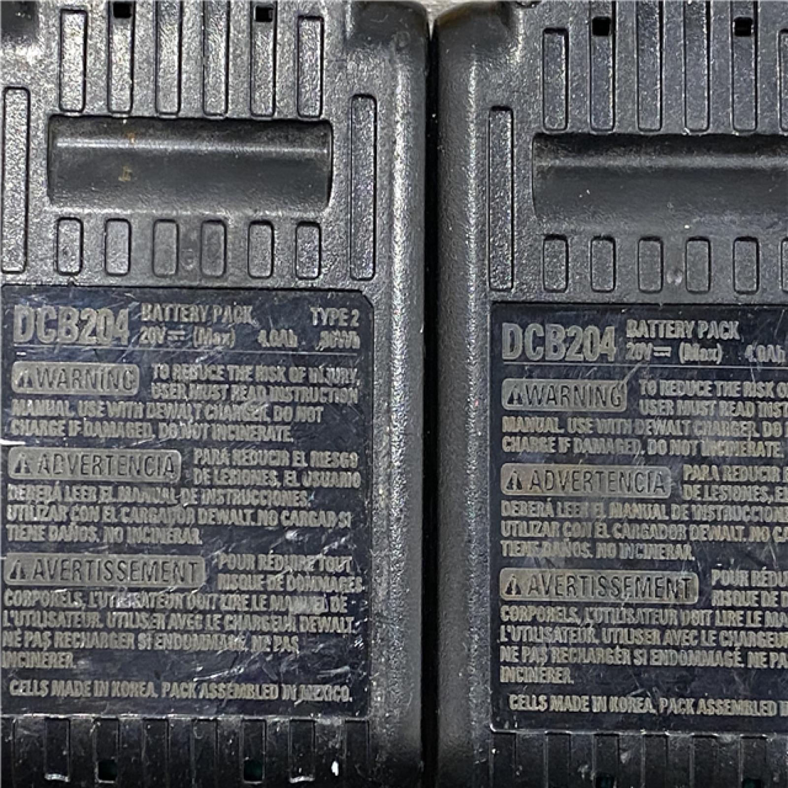 AS-IS DEWALT 20V MAX XR Hammer Drill/ Impact Driver Kit