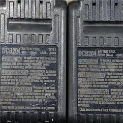 AS-IS DEWALT 20V MAX XR Hammer Drill/ Impact Driver Kit