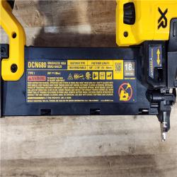 HOUSTON LOCATION - AS-IS DEWALT 20V MAX XR Lithium-Ion Electric Cordless 18-Gauge Brad Nailer (Tool Only)